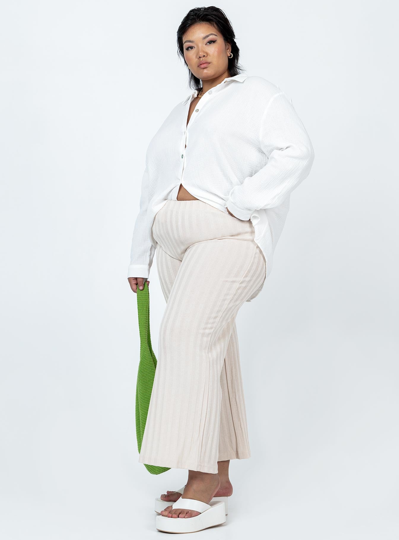 Augustus Pants Cream Curve - Image 4